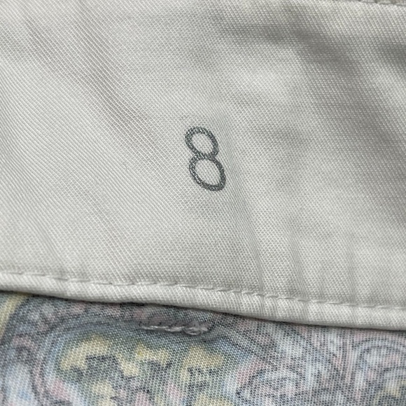 ANN TAYLOR Carnegie Paisley Crop Ankle Pant - Picture 6 of 7